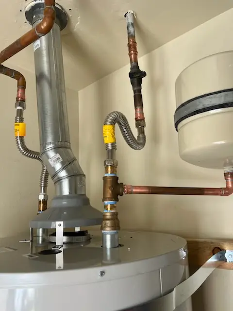 Water heater installation and plumbing repair in White Horse
